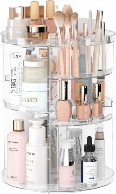Rotating Makeup Organizer