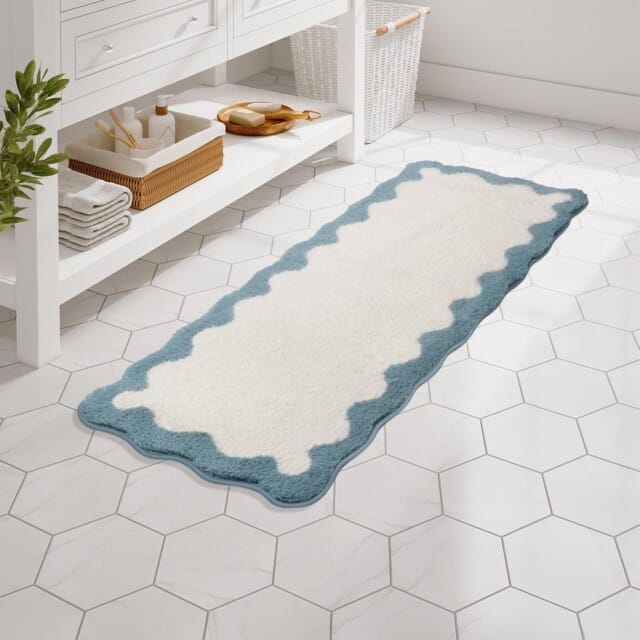 Long Bathroom Rug Runner