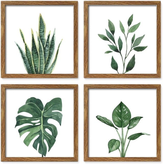 Botanical Wall Art for amazon bathroom decor
