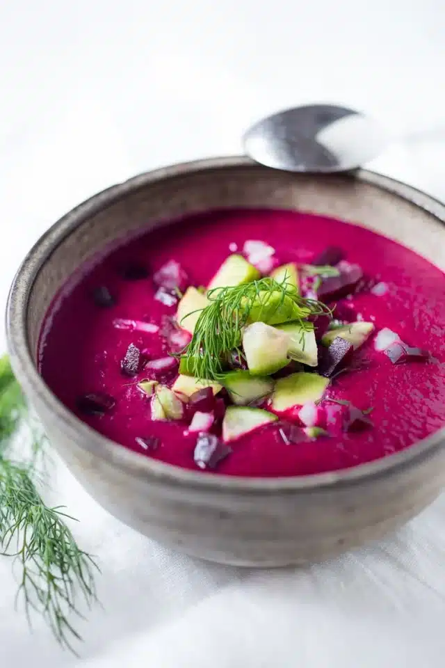 Beet Gazpacho Soup Recipe