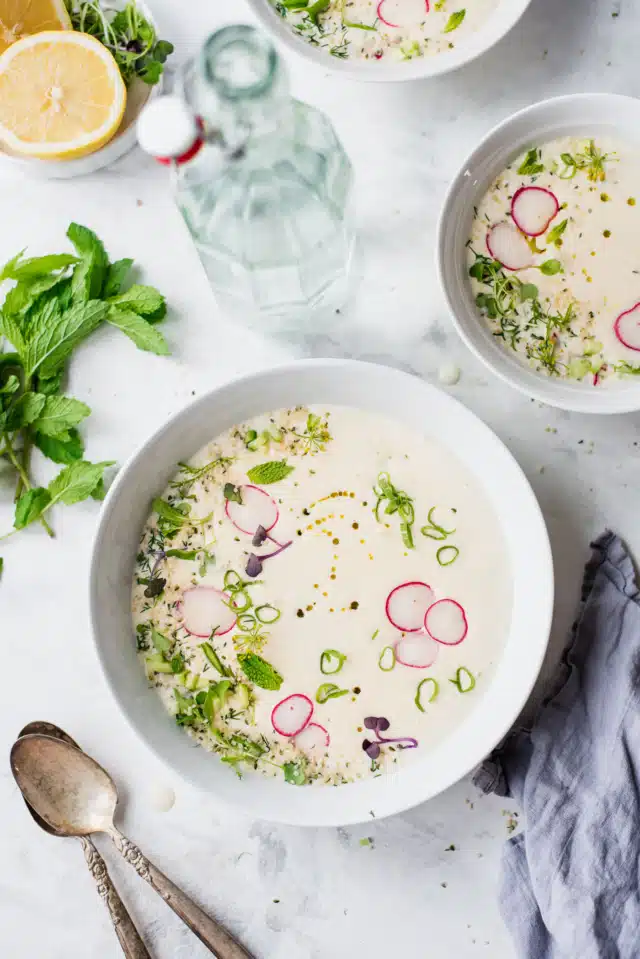 Okroshka for Russian soup recipes