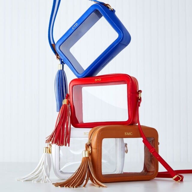 Mark & Graham Customized Build Your Clear Crossbody Bag