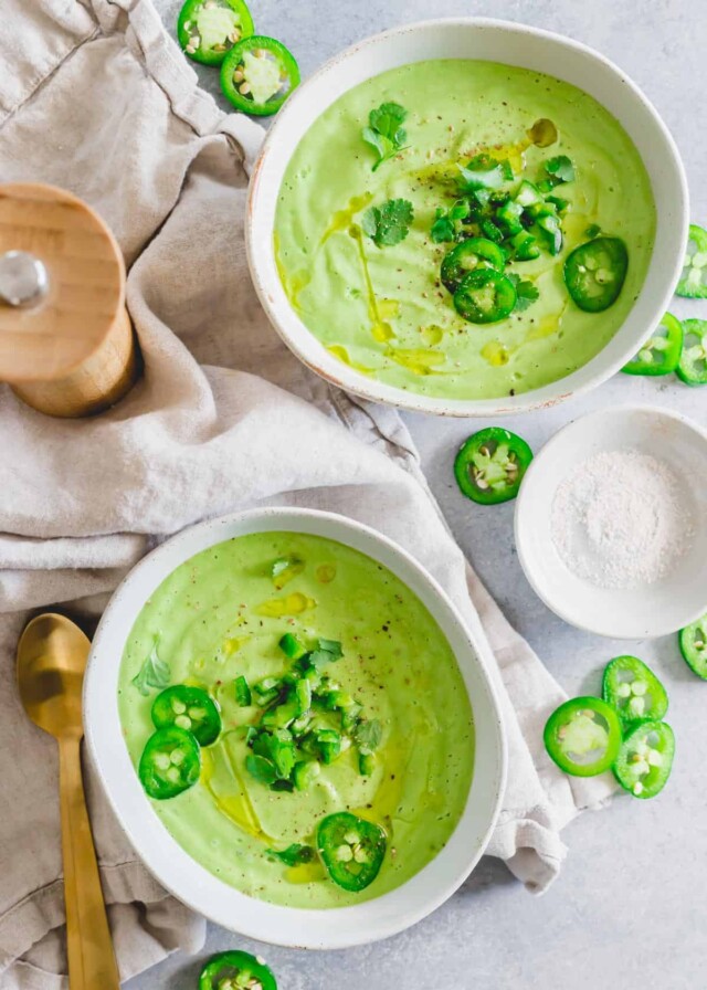 Cold Avocado Soup for chilled soup recipes