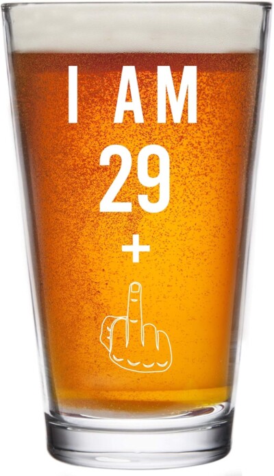 29 + One Middle Finger 30th Birthday Gifts