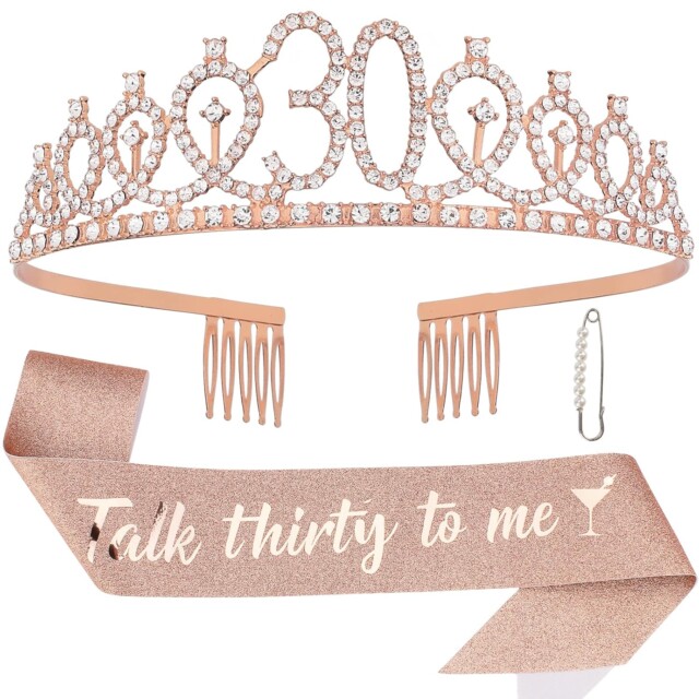 30th Birthday Sash & Tiara Kit