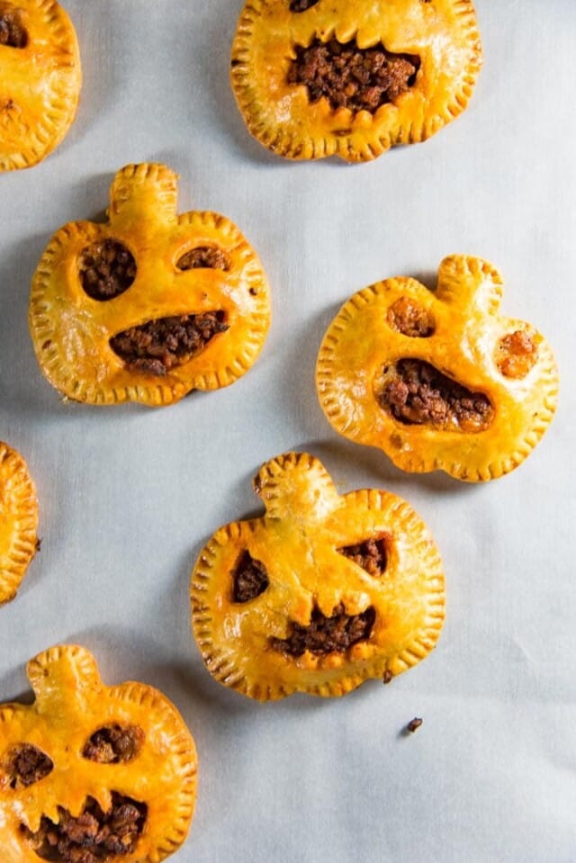 Spooky Chorizo Hand Pies for Halloween food ideas