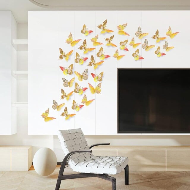 3D Butterfly Wall Decor