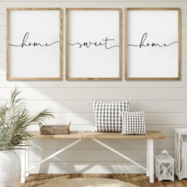 Home Sweet Home Frame Set