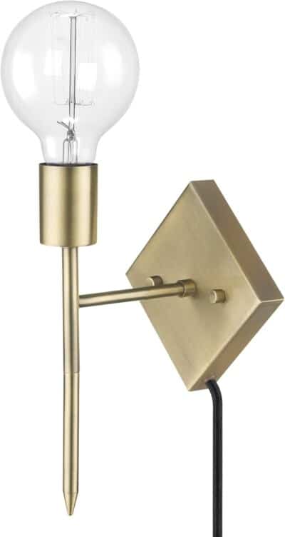 Novogratz x Flatiron 1-Light Plug-in or Hardwire Wall Sconce