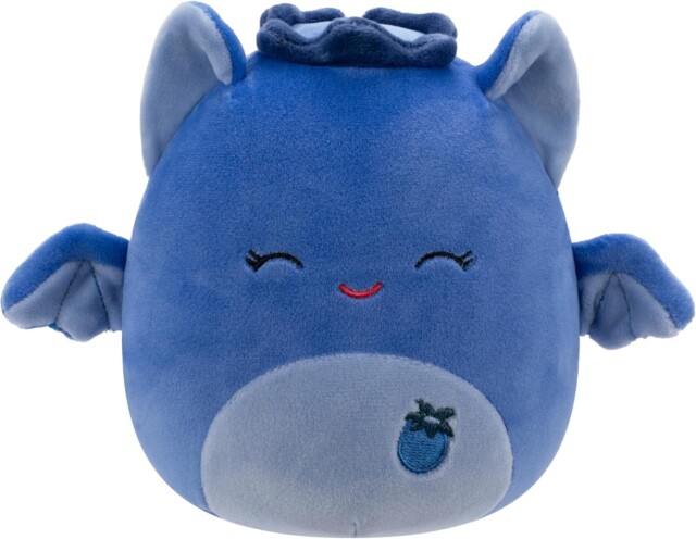 Squishmallows Original 5-Inch Bessie Blueberry Bat - Official Jazwares Plush gifts under 10