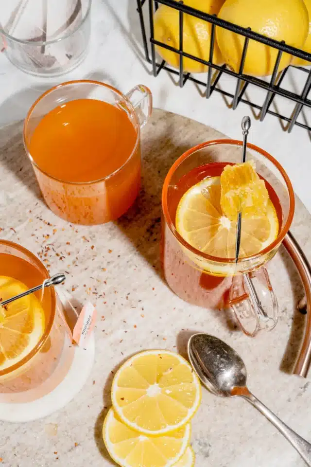 Hot Toddy Cocktail for thanksgiving cocktails