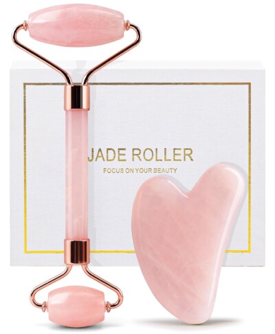 Jade Roller & Gua Sha Set for gifts under $10
