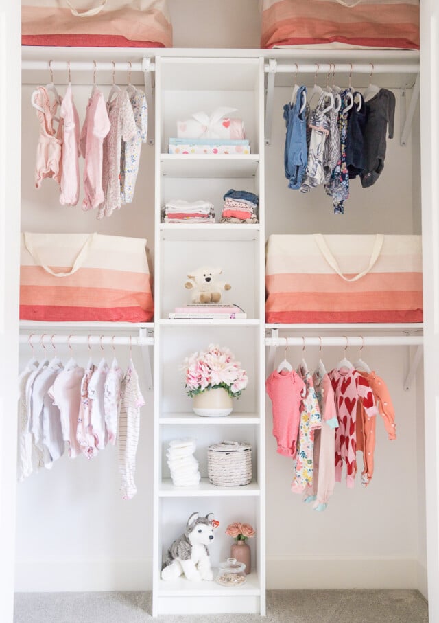 Ikea Billy Bookcase Kids Closet Storage Hack