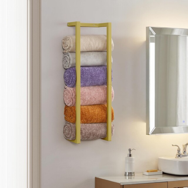 Towel Rack for Rolled Towels