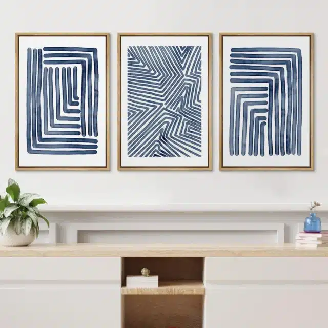 Geometric Line for budget art prints