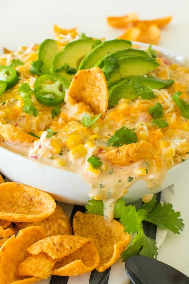 how to make Hot Corn Dip Recipe
