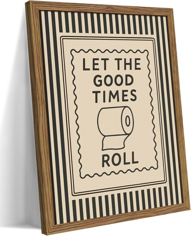 Let The Good Times Roll Canvas Wall Decor Painting
