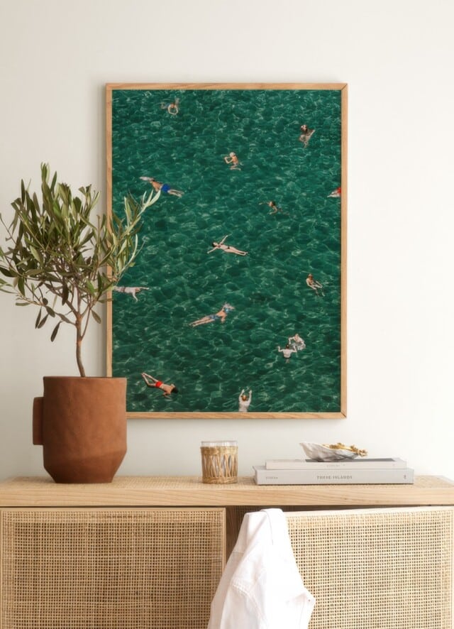 Mediterranean Mingle Print for affordable wall art