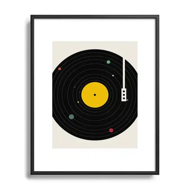Music, Everywhere Framed Art Print